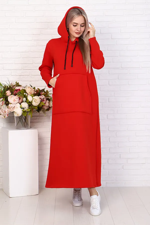 Платье 5722 НАТАЛИ, бордовый - фото 2