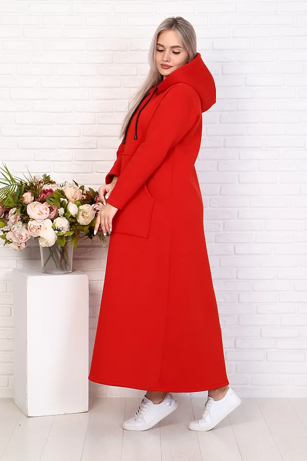 Платье 5722 НАТАЛИ, бордовый - фото 2