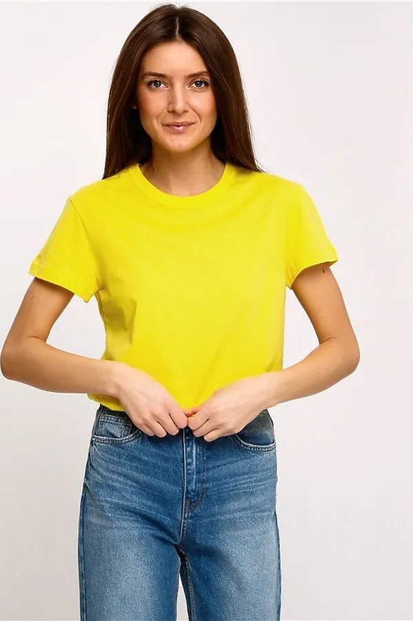 Футболка  АПРЕЛЬ, желтый6 - фото 2