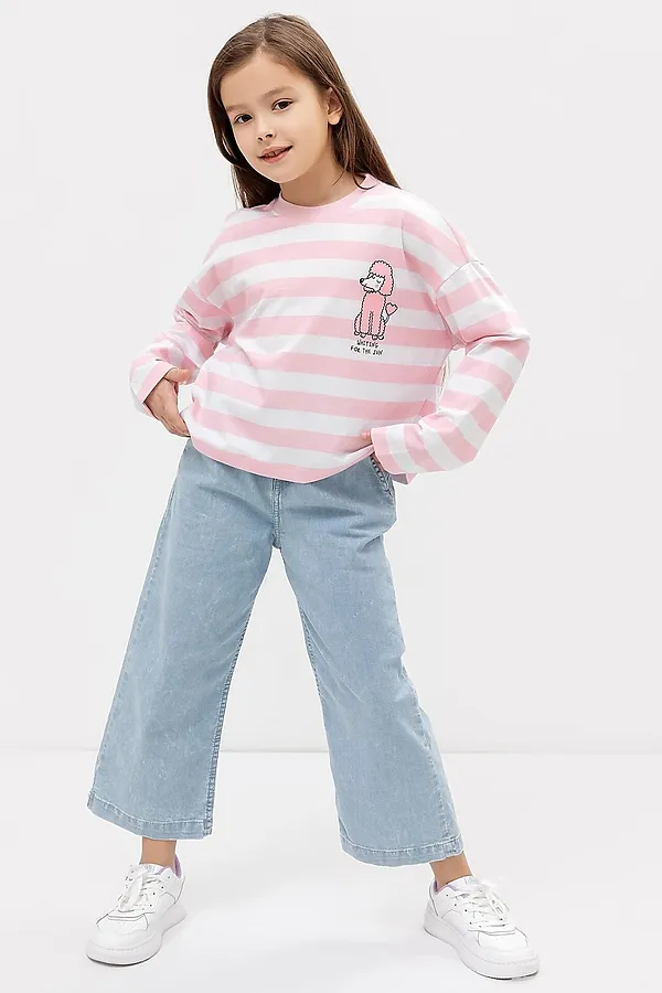 Джемпер  MARK FORMELLE, бело -розовая полоска - фото 2