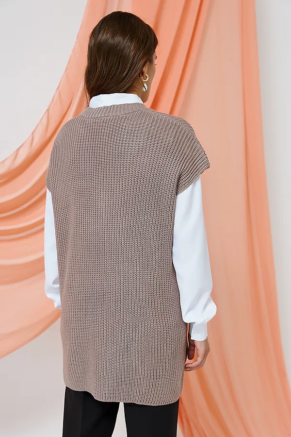 Жилет KOSMOS, капучино - фото 2