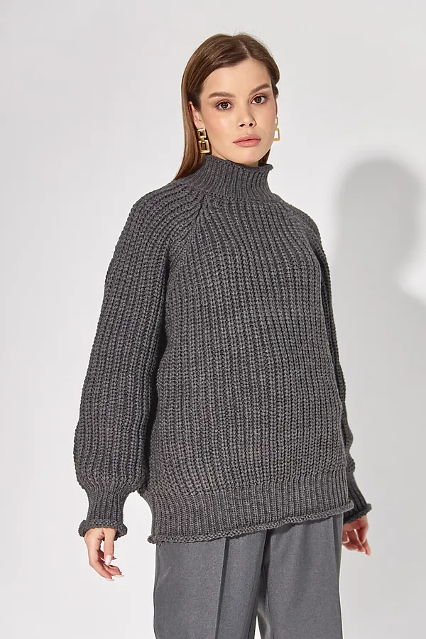 Джемпер KOSMOS, темно-серый - фото 2