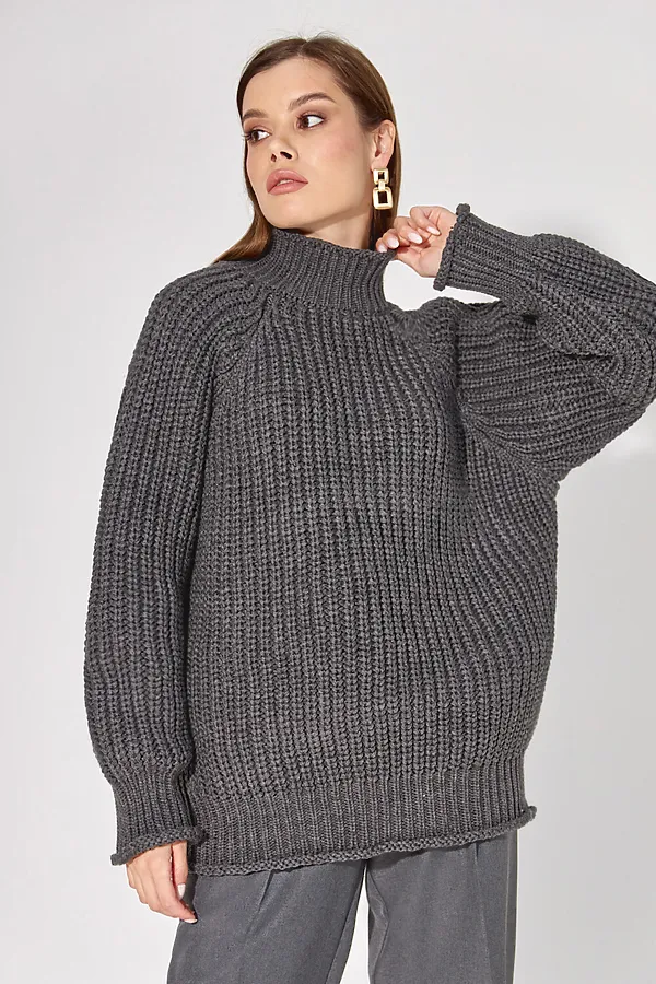 Джемпер KOSMOS, темно-серый - фото 2