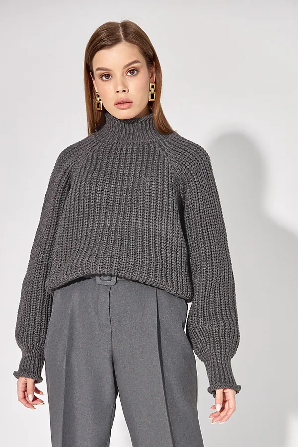 Джемпер KOSMOS, темно-серый - фото 2