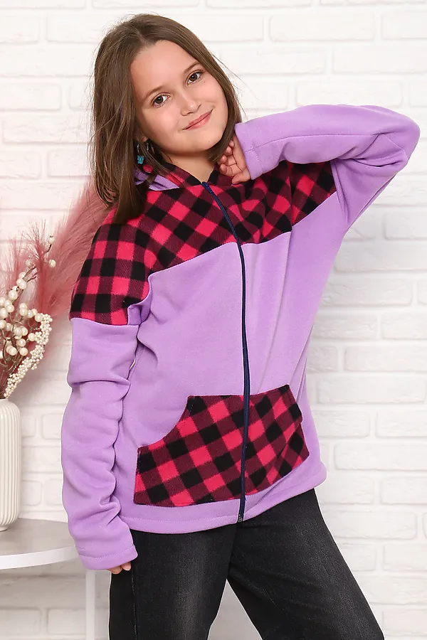 Толстовка 52238 НАТАЛИ, сиреневый - фото 2