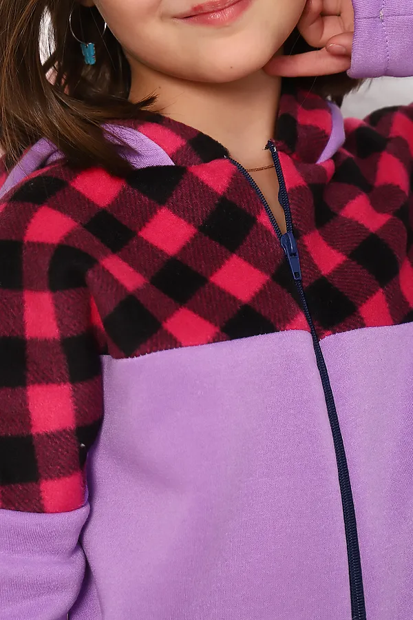 Толстовка 52238 НАТАЛИ, сиреневый - фото 2