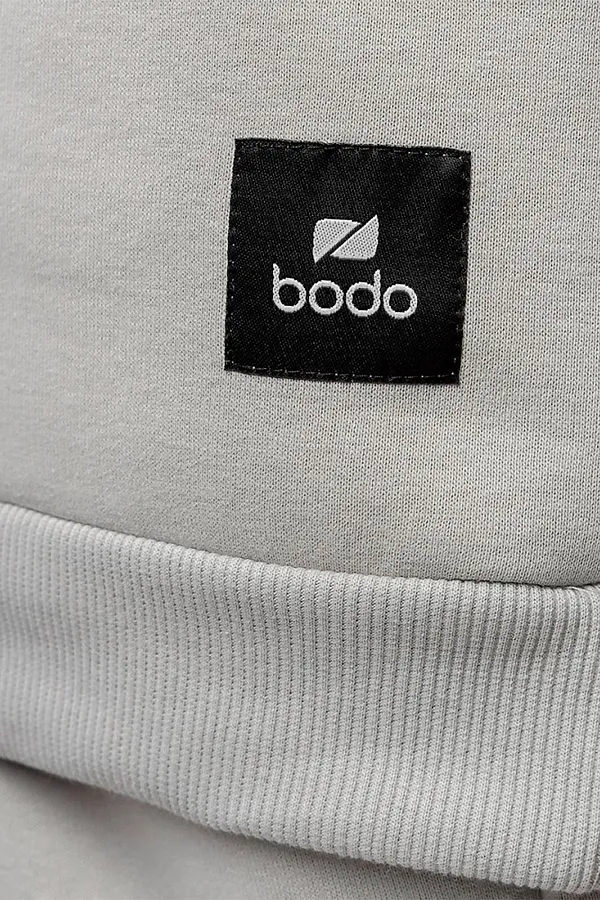 Костюм (Толстовка+Брюки) BODO, светло-серый - фото 2