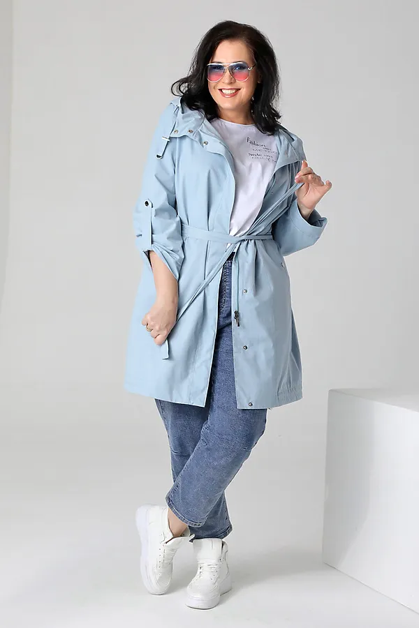 Плащ DIZZYWAY, голубой - фото 2