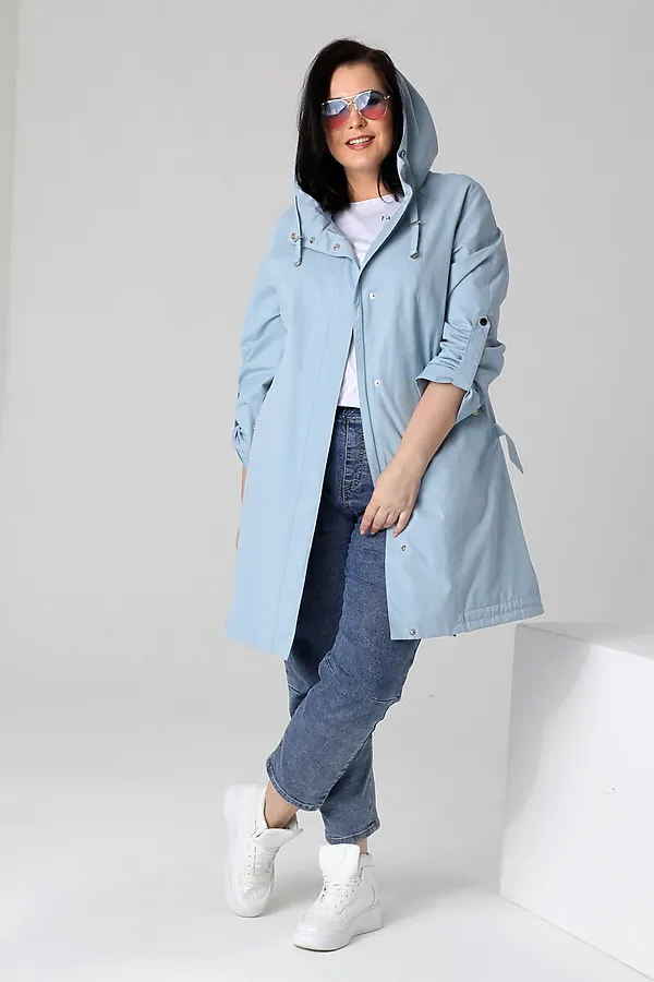 Плащ DIZZYWAY, голубой - фото 2