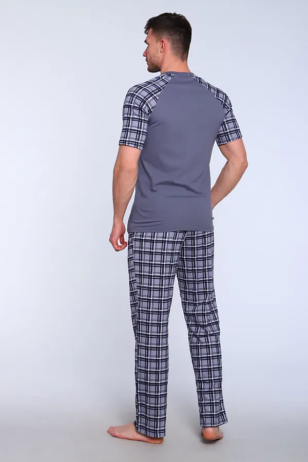 Костюм (футболка+штаны) СОФИЯ37, серый - фото 2