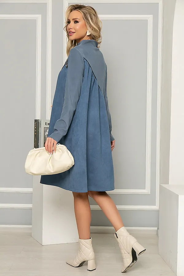 Платье LADY TAIGA, джинс - фото 2