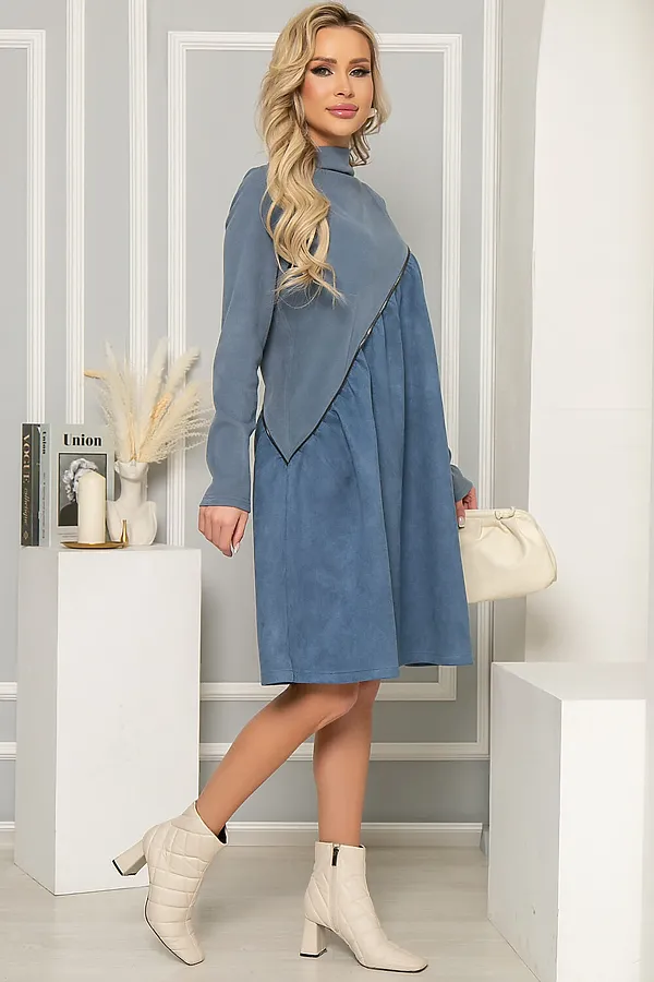 Платье LADY TAIGA, джинс - фото 2