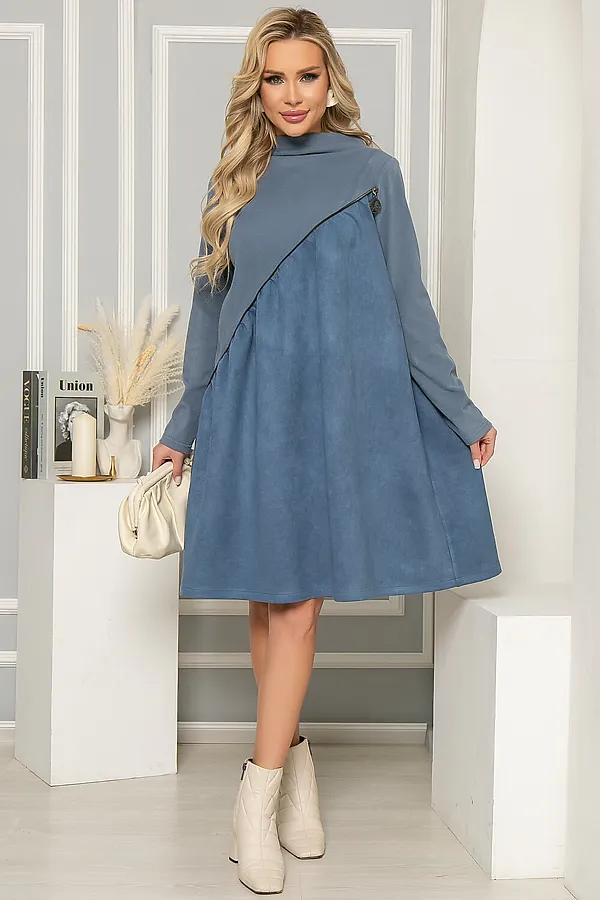 Платье LADY TAIGA, джинс - фото 2