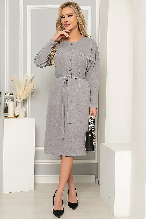 Платье LADY TAIGA, грей - фото 2