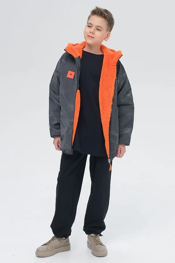 Куртка PELICAN, темно-серый - фото 2