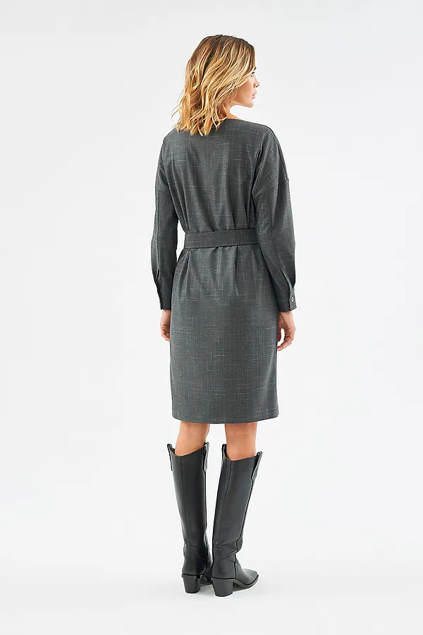 Платье POMPA, серый - фото 2