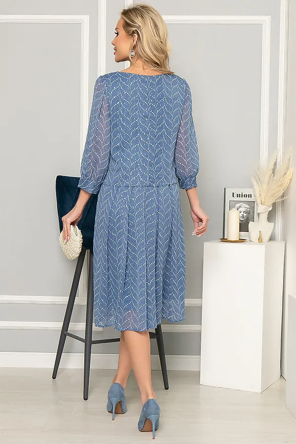 Платье LADY TAIGA, голубое - фото 2