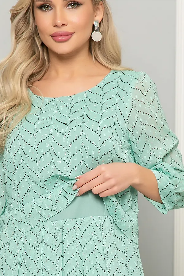 Платье LADY TAIGA, мята - фото 2