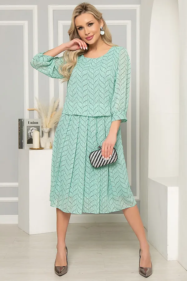 Платье LADY TAIGA, мята - фото 2