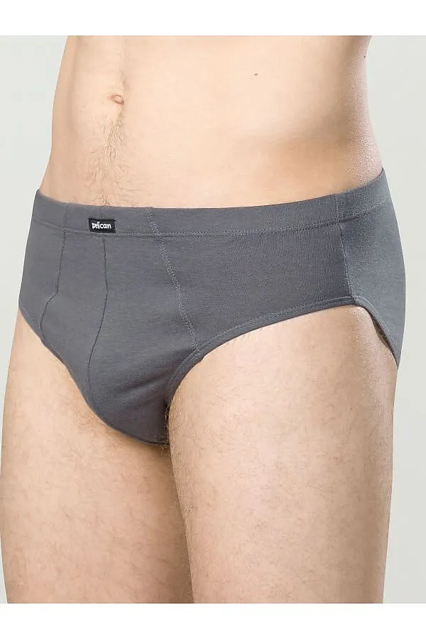 Трусы 2шт. PELICAN, черный/серый - фото 2