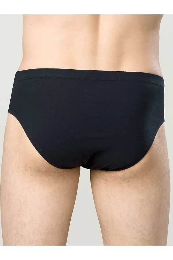 Трусы 2шт. PELICAN, черный/серый - фото 2