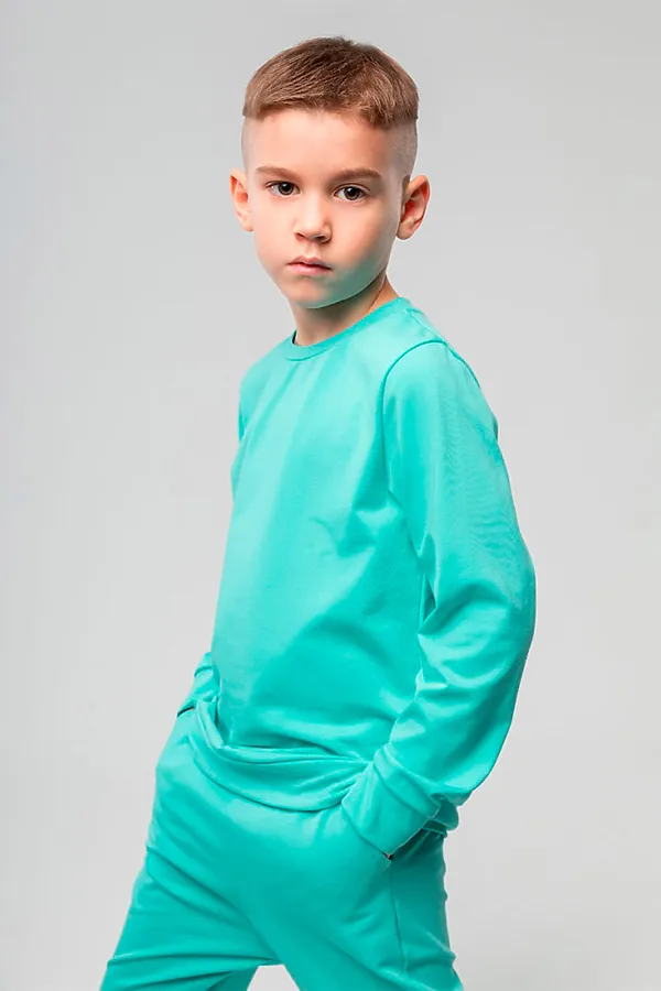 Костюм (Джемпер+Брюки) BODO, бирюзовый - фото 2