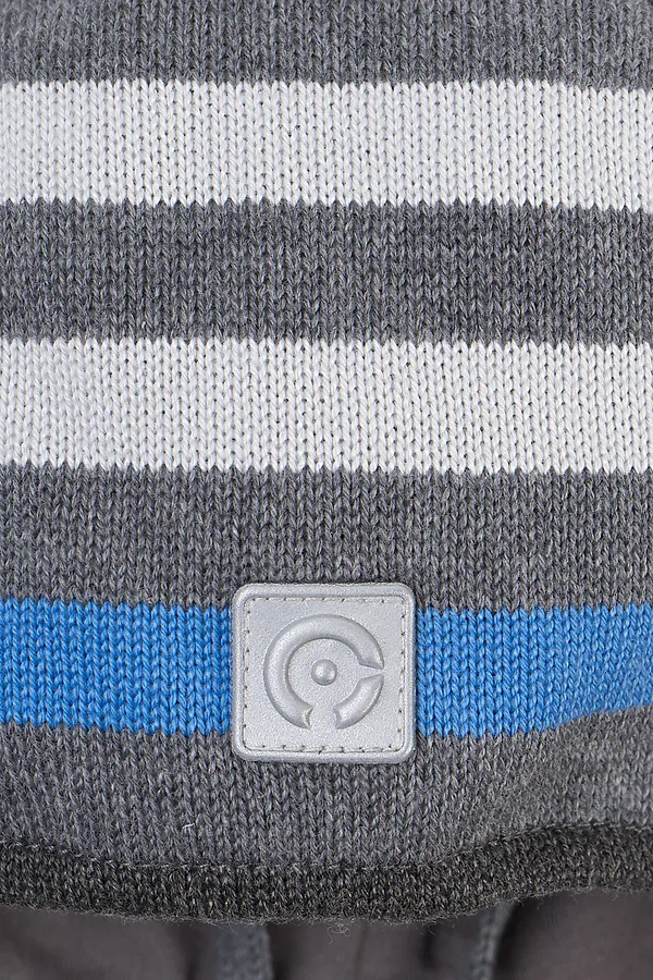 Шапка CROCKID, серый меланж - фото 2