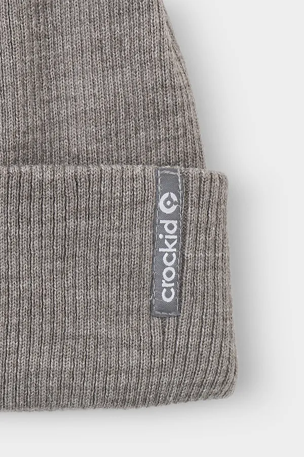 Шапка CROCKID, бежево-серый - фото 2