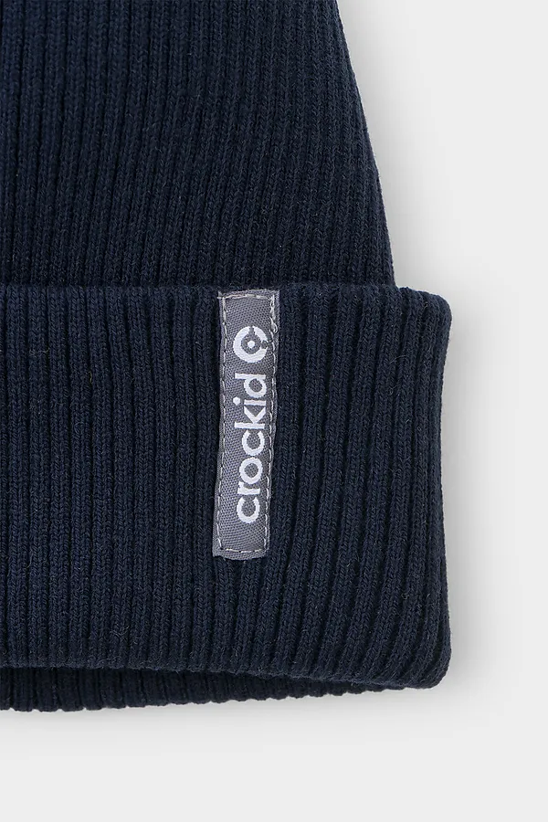 Шапка CROCKID, темно-синий - фото 2