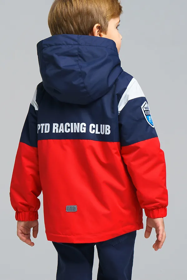 Куртка PLAYTODAY, тёмно-синий,красный,белый - фото 2