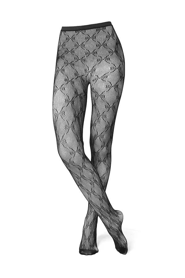 Колготки "Восьмое чувство" LE CABARET, черный - фото 2