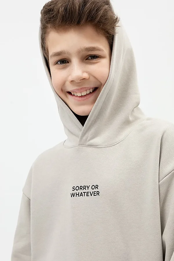 Анорак  MARK FORMELLE, песочно -серый +печать - фото 2