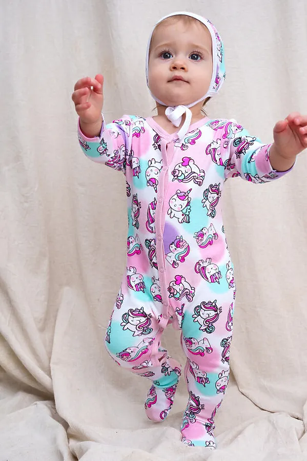 Комплект для новорождённых PLAYTODAY, белый,сиреневый,разноцветный - фото 2