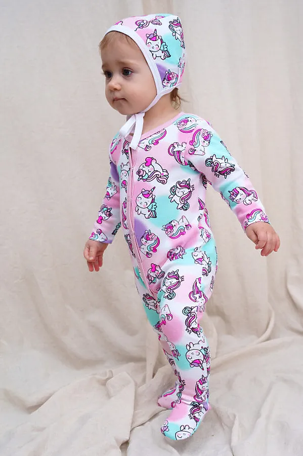 Комплект для новорождённых PLAYTODAY, белый,сиреневый,разноцветный - фото 2