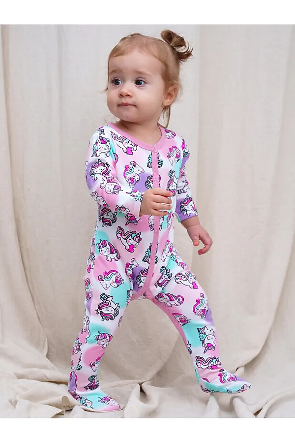 Комплект для новорождённых PLAYTODAY, белый,сиреневый,разноцветный - фото 2