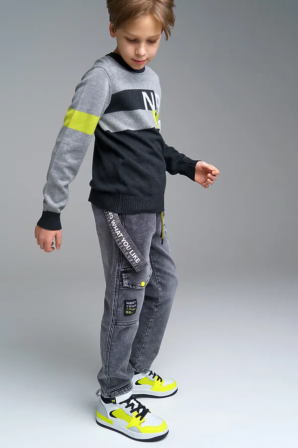 Джинсы PLAYTODAY, черный - фото 2