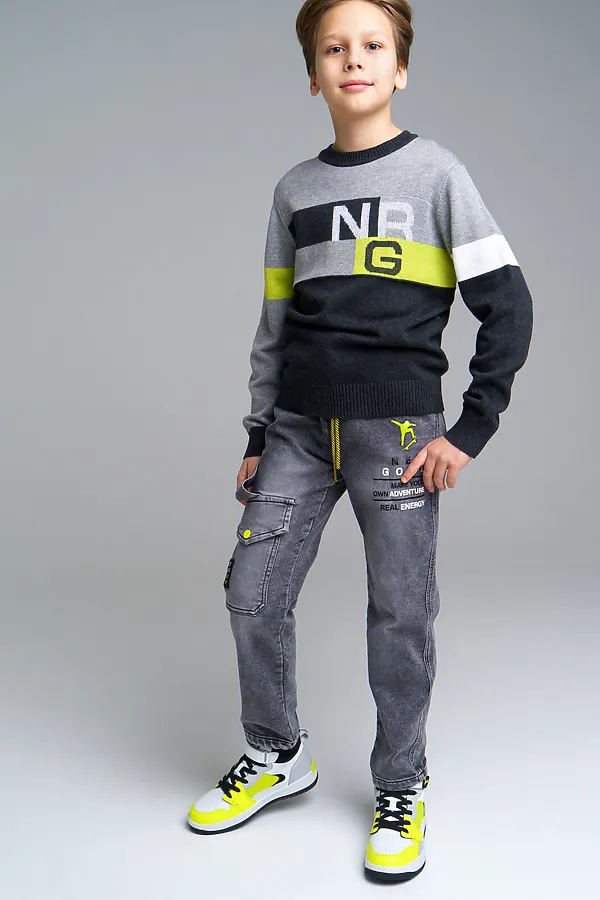 Джинсы PLAYTODAY, черный - фото 2