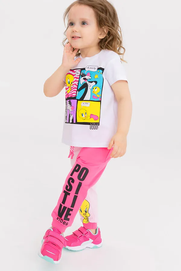 Брюки PLAYTODAY, розовый,светло-розовый - фото 2