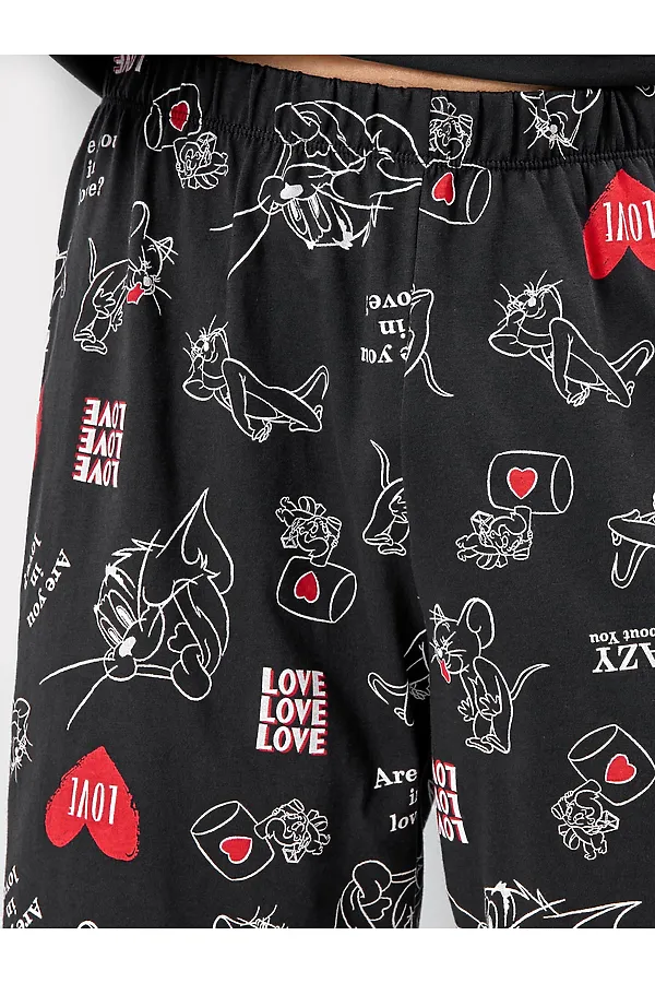 Пижама MARK FORMELLE, графит+том и джерри/ graphite+patterntom&jerry (18-9) - фото 2
