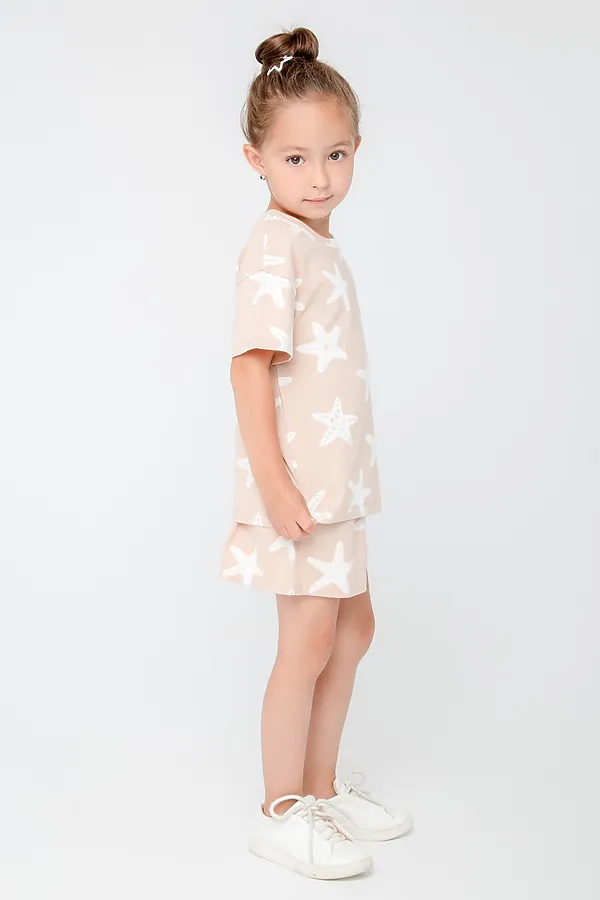 Шорты CROCKID SALE, лунный свет,морские звезды к377 - фото 2