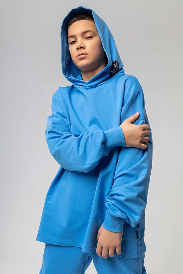 Костюм (Худи+Брюки) BODO, голубой - фото 2
