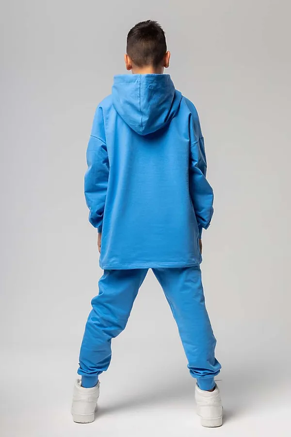 Костюм (Худи+Брюки) BODO, голубой - фото 2