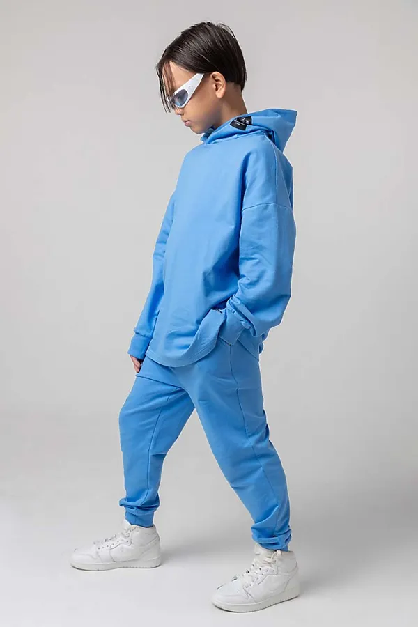 Костюм (Худи+Брюки) BODO, голубой - фото 2