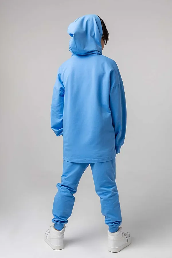 Костюм (Худи+Брюки) BODO, голубой - фото 2