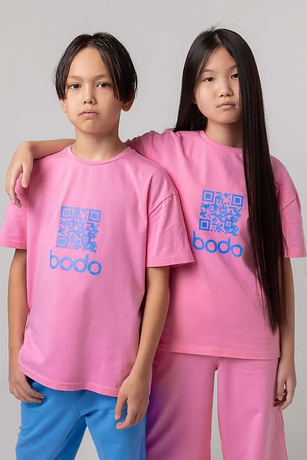 Футболка BODO, розовый - фото 2