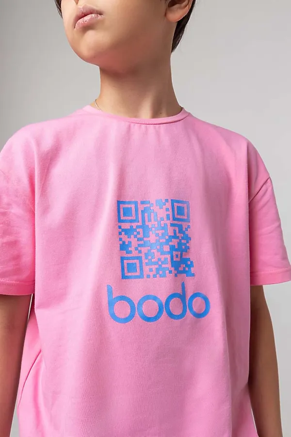 Футболка BODO, розовый - фото 2