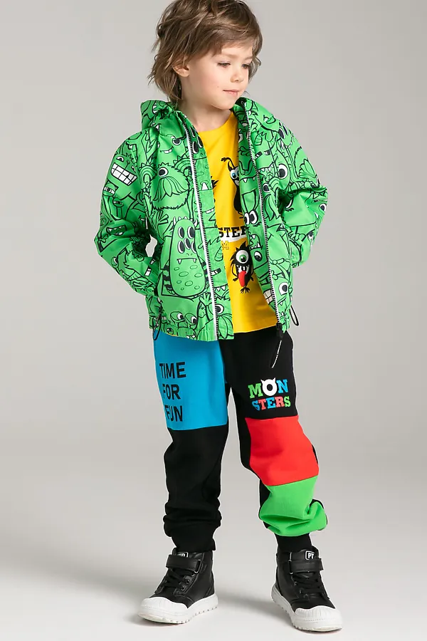 Брюки PLAYTODAY, черный,разноцветный - фото 2