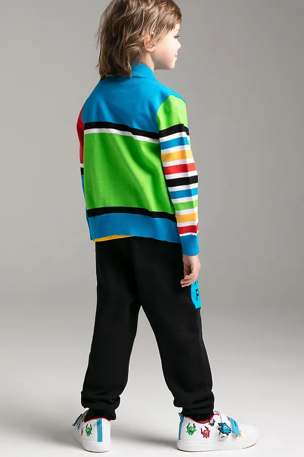 Брюки PLAYTODAY, черный,разноцветный - фото 2