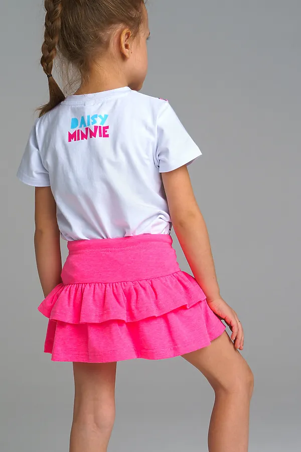 Юбка-шорты PLAYTODAY, фуксия - фото 2