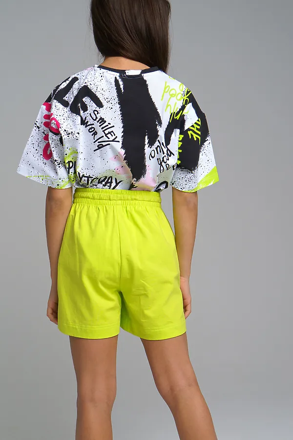 Шорты PLAYTODAY, светло-зеленый - фото 2
